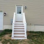 vinyl stairs installed in Southern MD