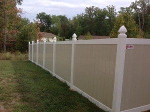 Cedar Board From Clinton fences in Maryland