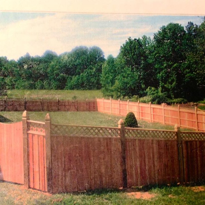 building a fence gate in Piney Point